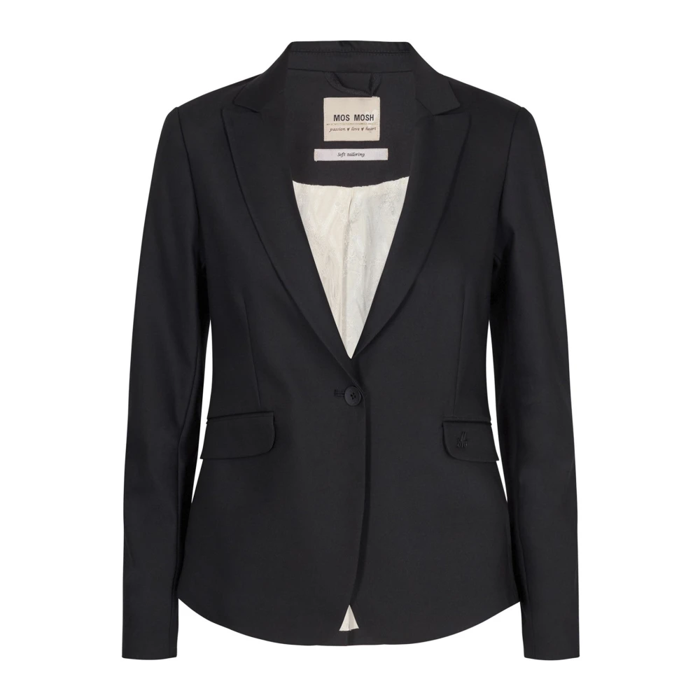 Mos Mosh Black Classic Night Blazer - Female - Blazers - 2XL - Jackets