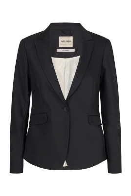 Klassisk Svart Night Blazer