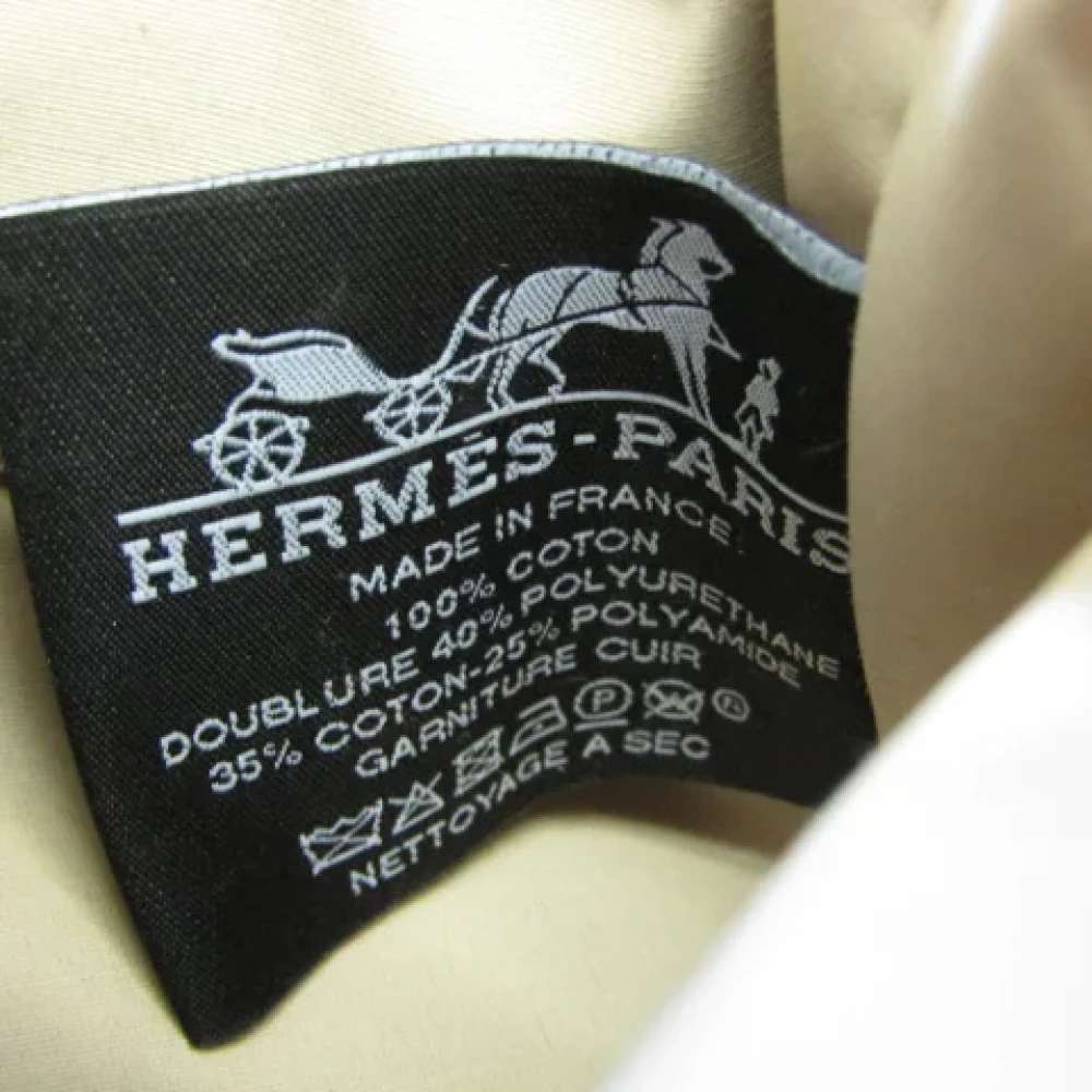 Hermès Vintage Pre-owned Cotton clutches Black Dames