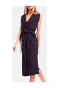 zwarte-crepe-wrap-jurk-met-franjes