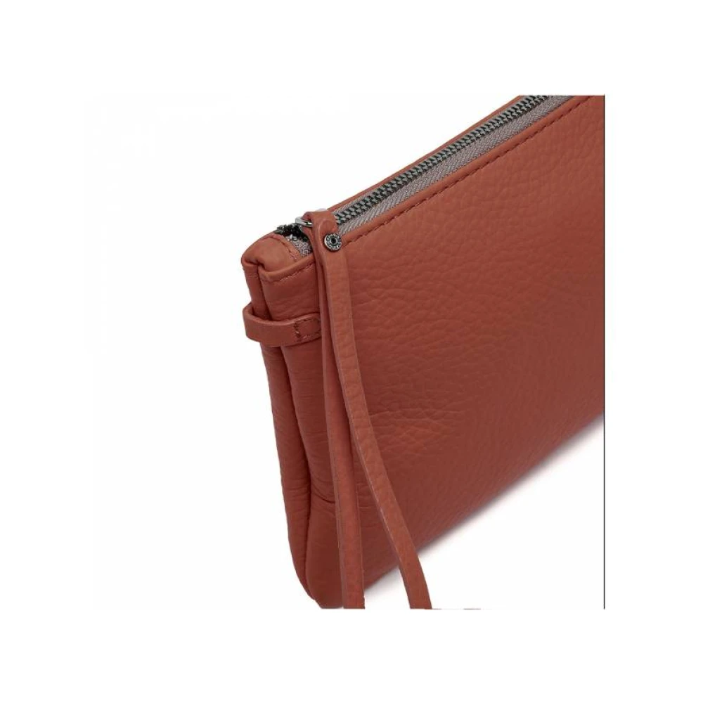 Gianni Chiarini Stijlvolle Leren Tas Brown Dames