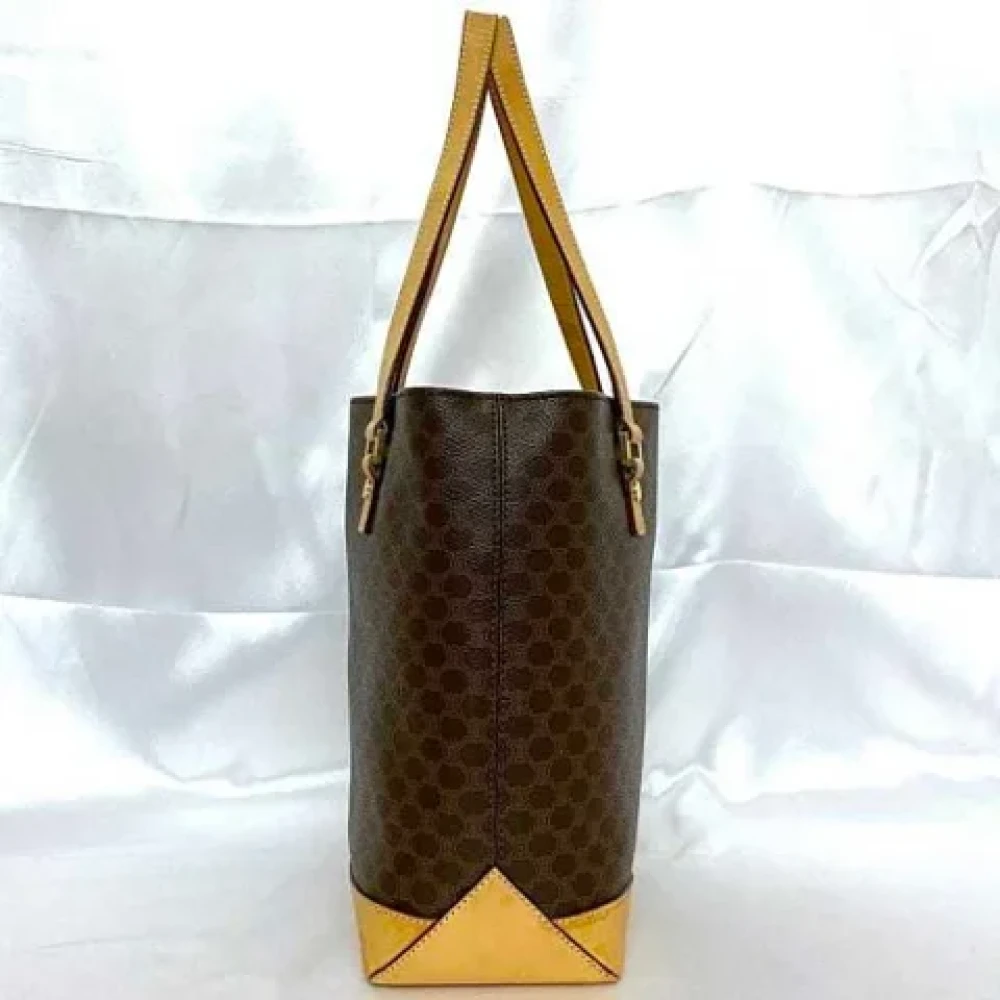 Celine Vintage Pre-owned Leather celine-bags Brown Dames