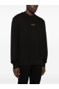 pull-col-rond-noir-manches-longues