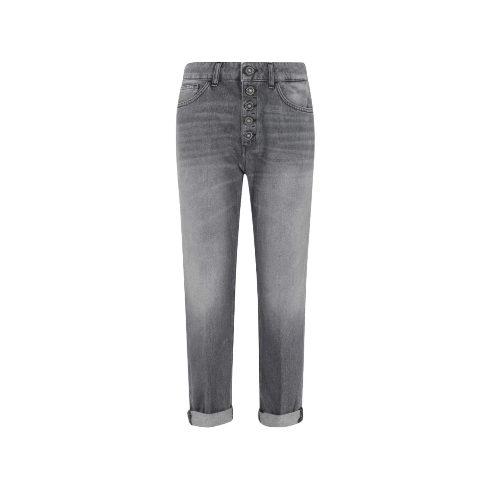 Dondup Donna Grigio Jeans, W27, New,