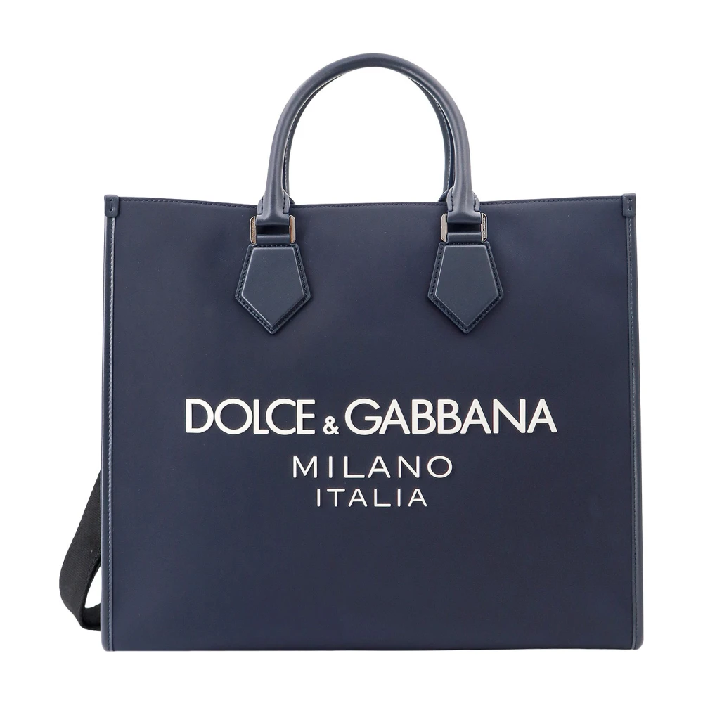 Dolce & Gabbana Tote Bags Blue Heren