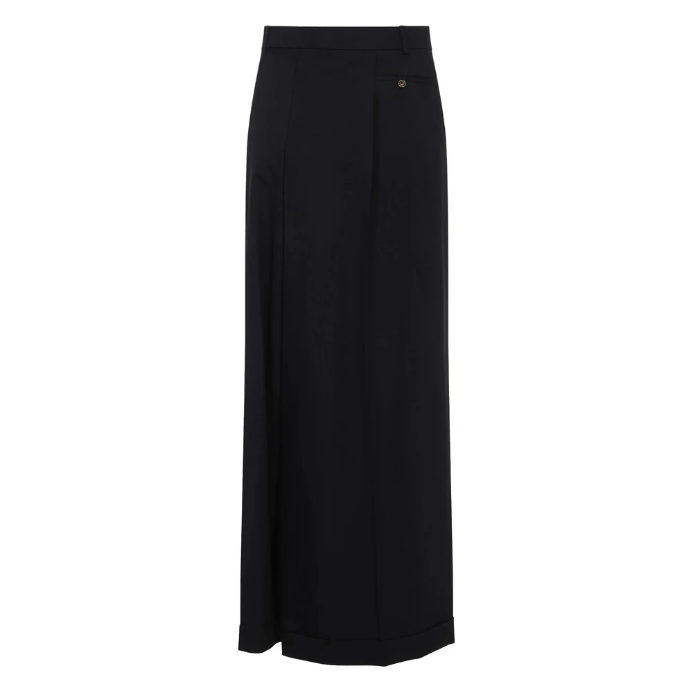 Moschino Zwarte Rok met Zijrits Black Dames