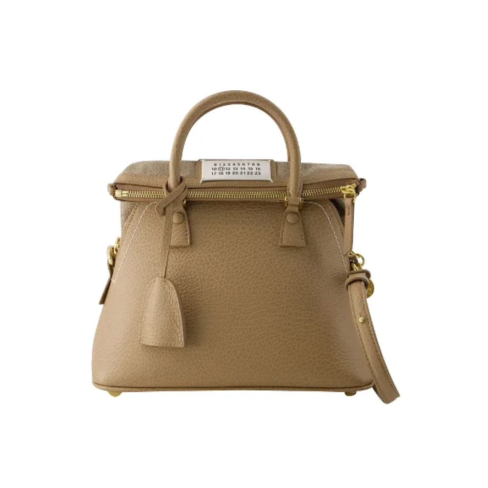 Maison Margiela Leather handbags Beige Dames