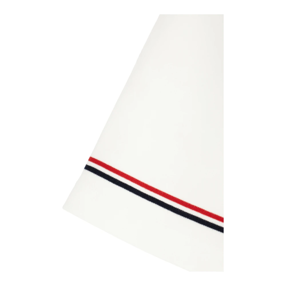 Thom Browne Casual Katoenen T-Shirt voor Mannen White Heren