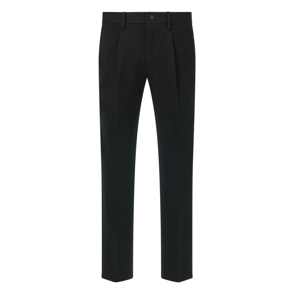 Boggi Milano Svart B Tech B Tech Byxor I Teknisk Ull