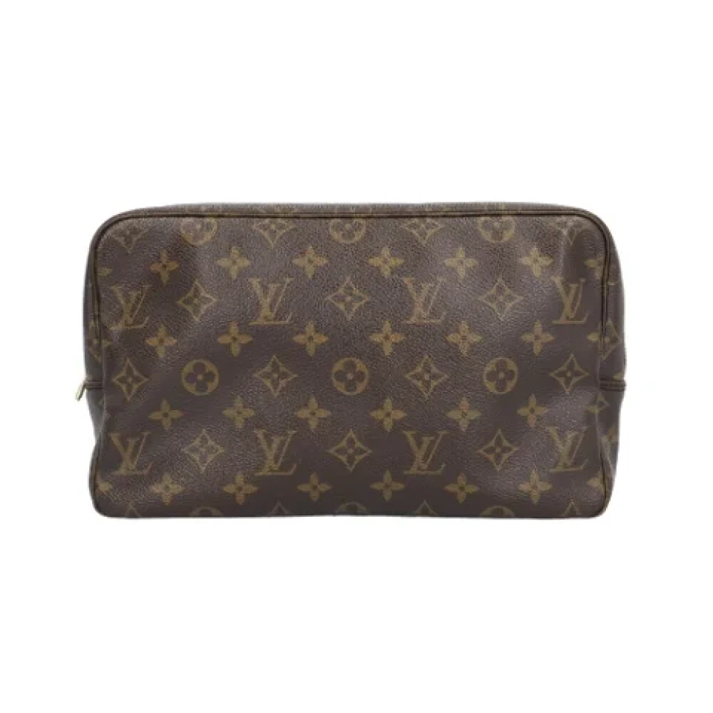 Louis Vuitton Vintage Pre-owned Canvas clutches Brown Dames