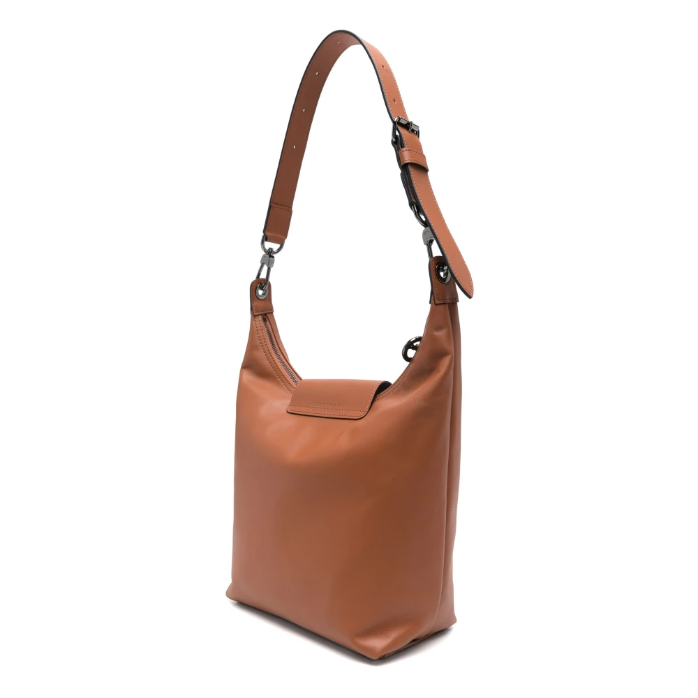 Longchamp Xtra Cognac Opvouwbare Tas Brown Dames