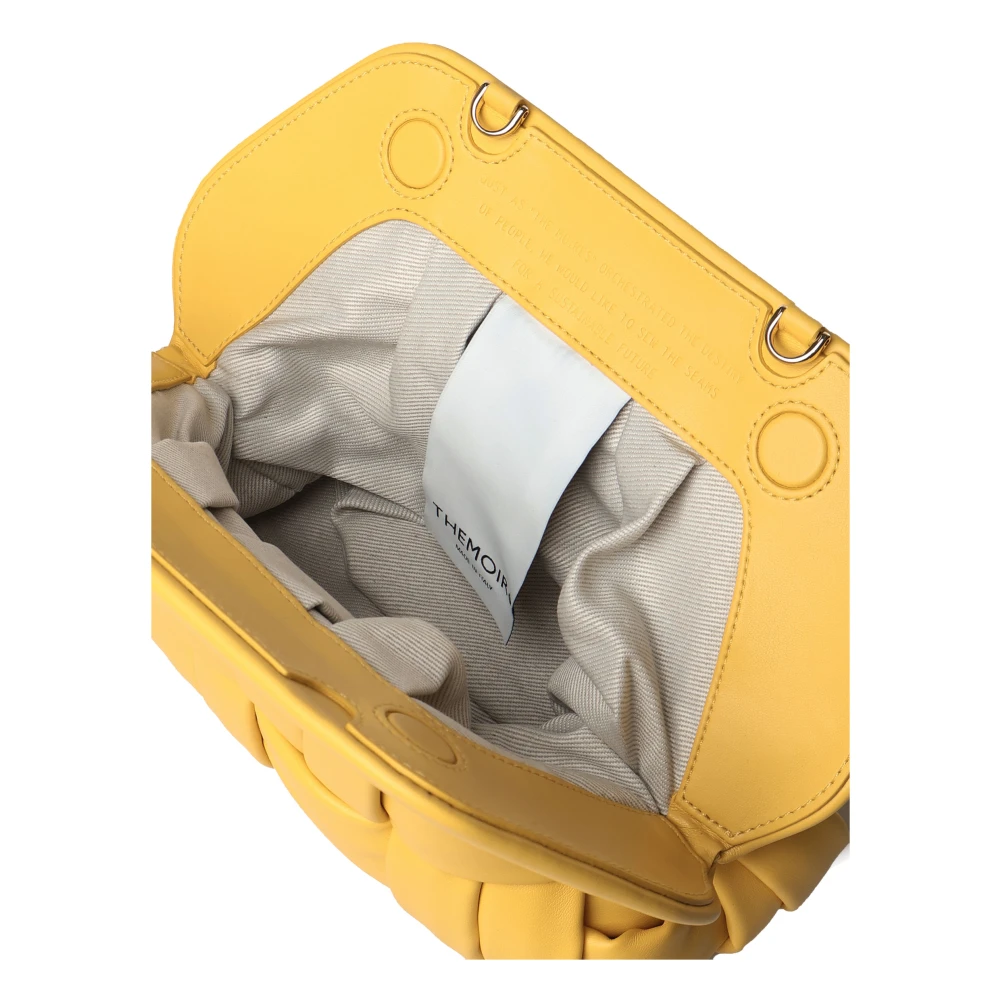 THEMOIRè Gele Schoudertas met Magnetische Sluiting Yellow Dames