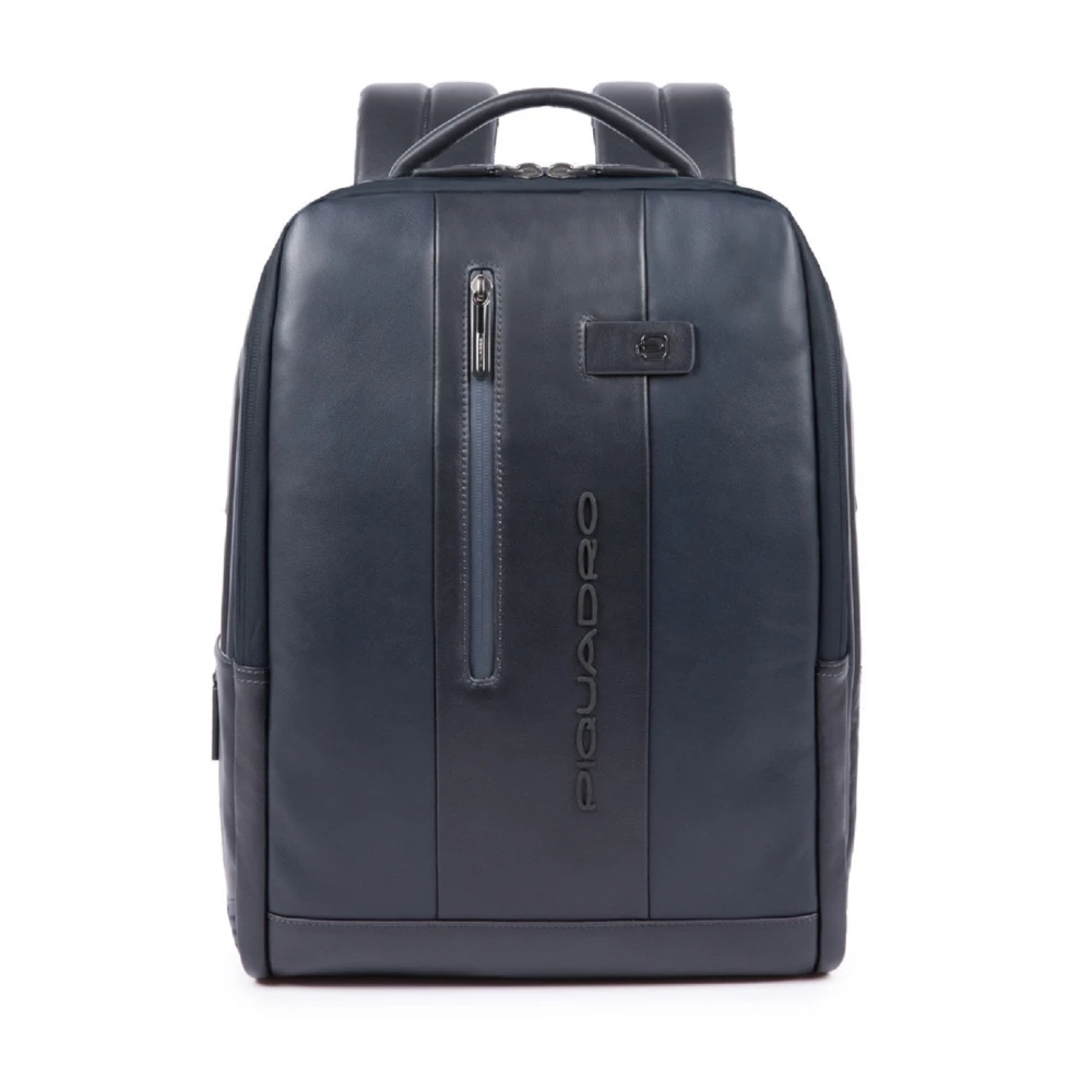 Piquadro Blue Backpacks, Male, One Size, Urban Laptop Backpack