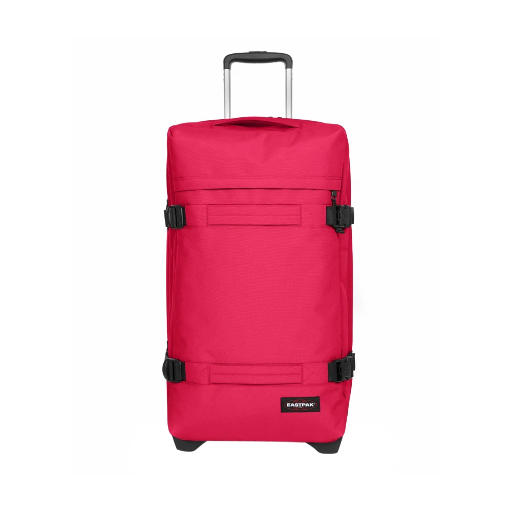 Eastpak Reis in stijl met deze grote koffer in Strawberry Pink Unisex