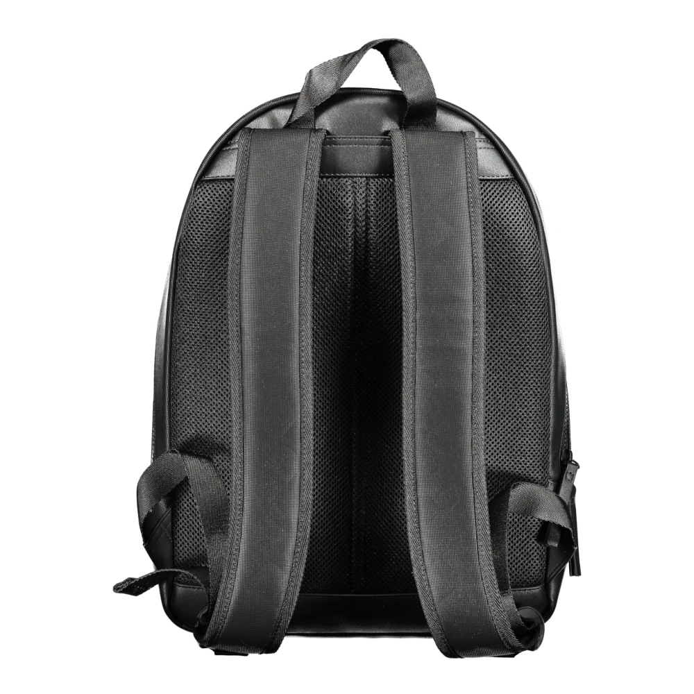 Tommy Hilfiger Zwarte Heren Rugzak Laptopvak Black Heren