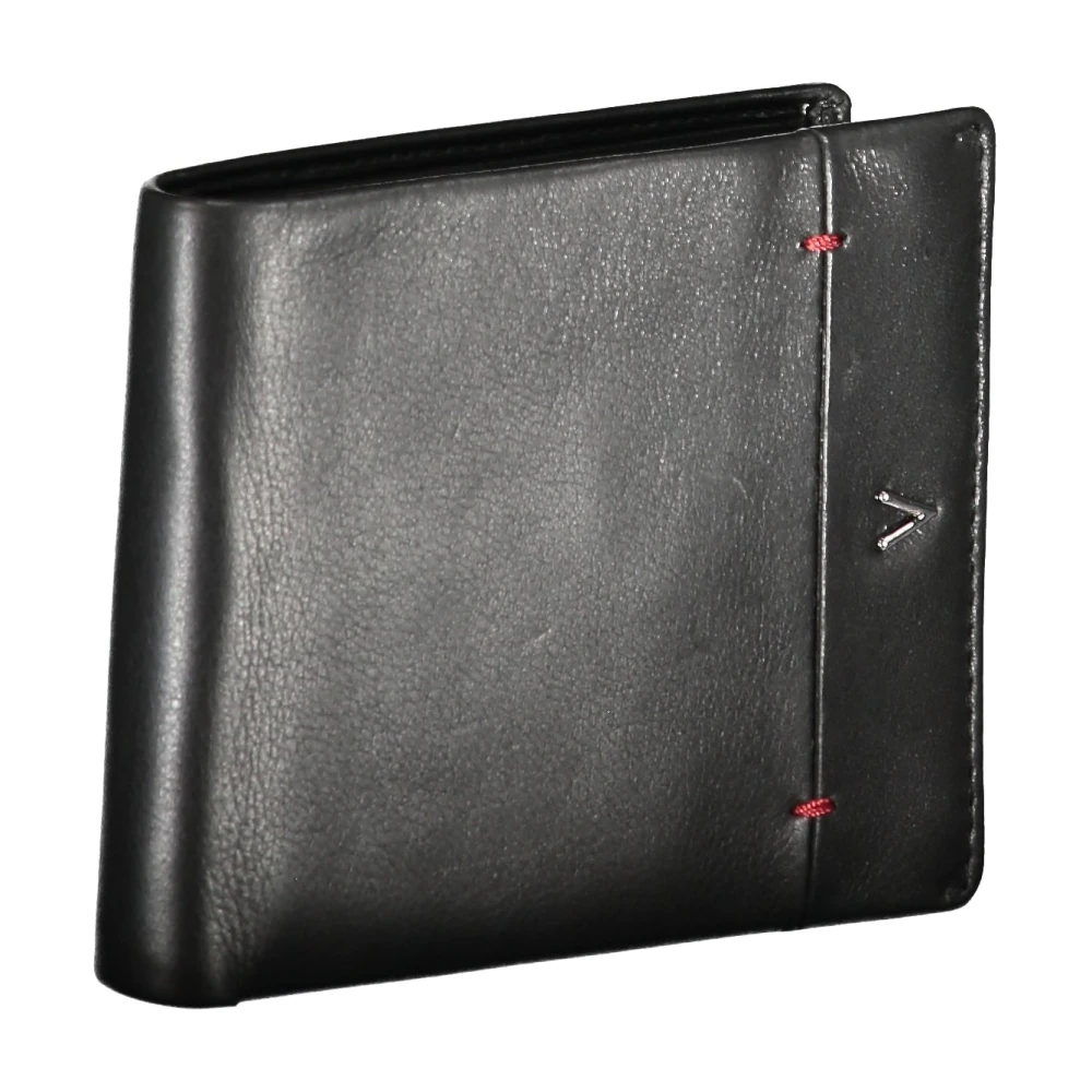 Valentino by Mario Valentino Herenportemonnee met Muntvak en Kaartsleuven Black Heren