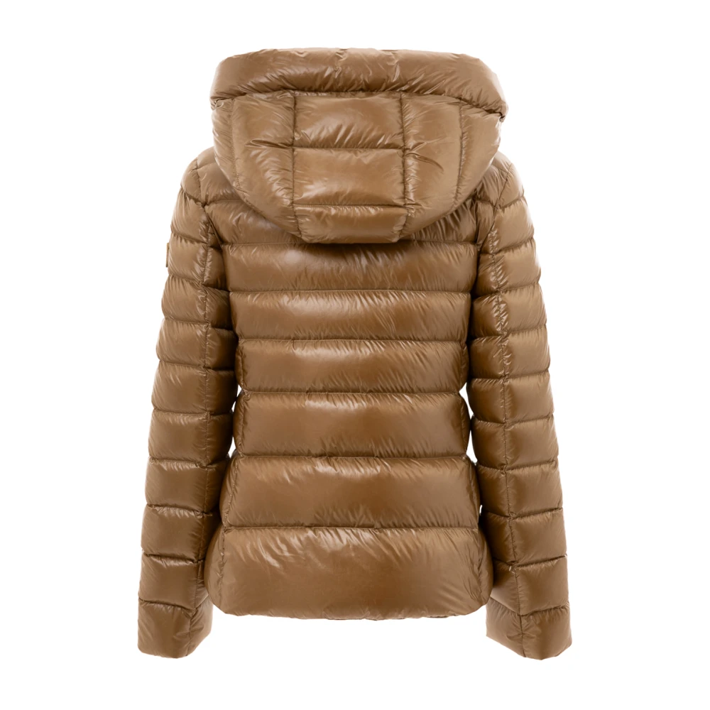 add Pufferjas met afneembare capuchon Brown Dames