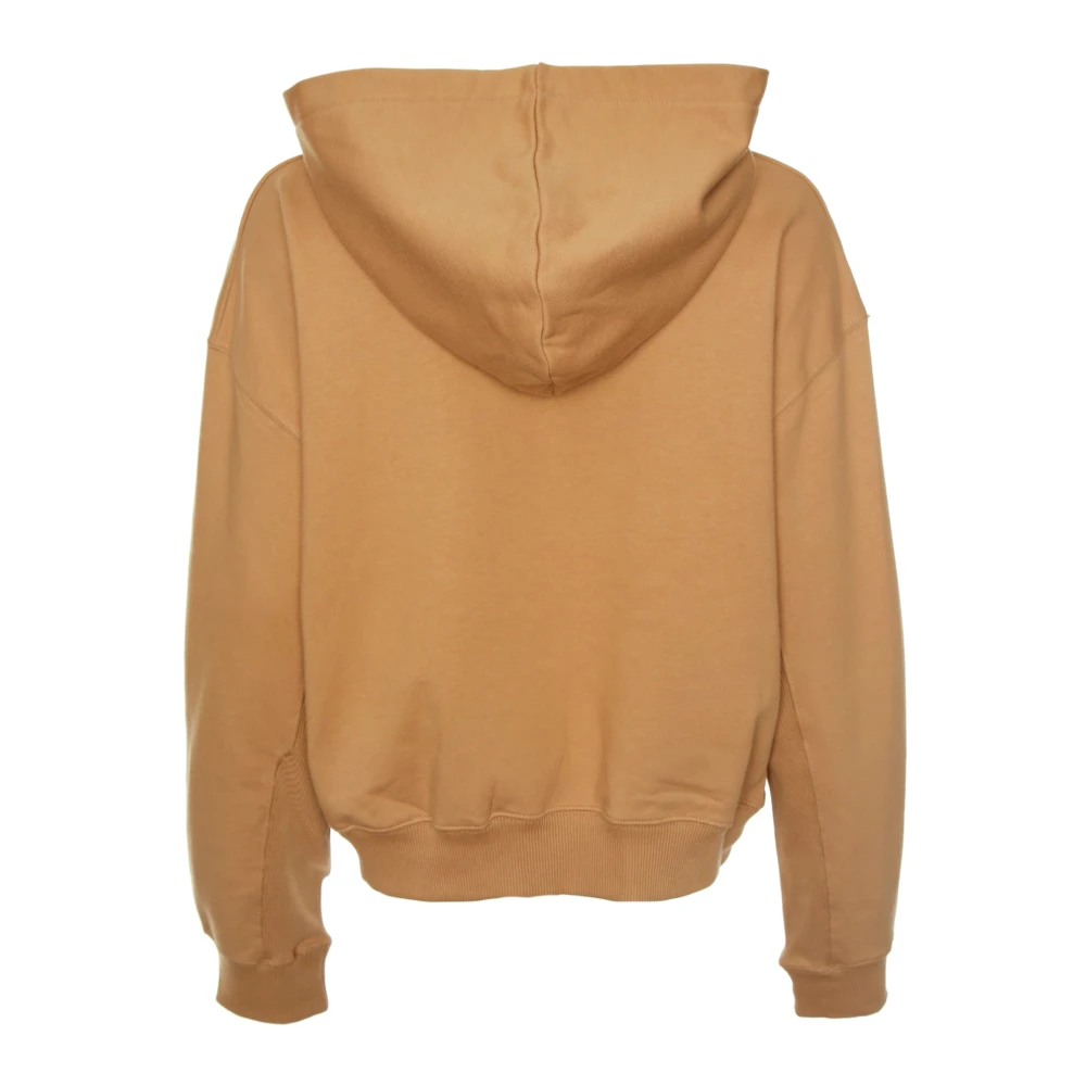JW Anderson Anker Logo Hoodie Brown Dames