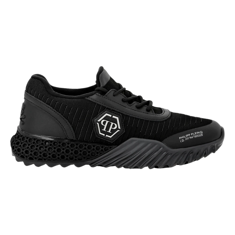 Philipp Plein Runner Hexagon unisex Schoenen Zwart