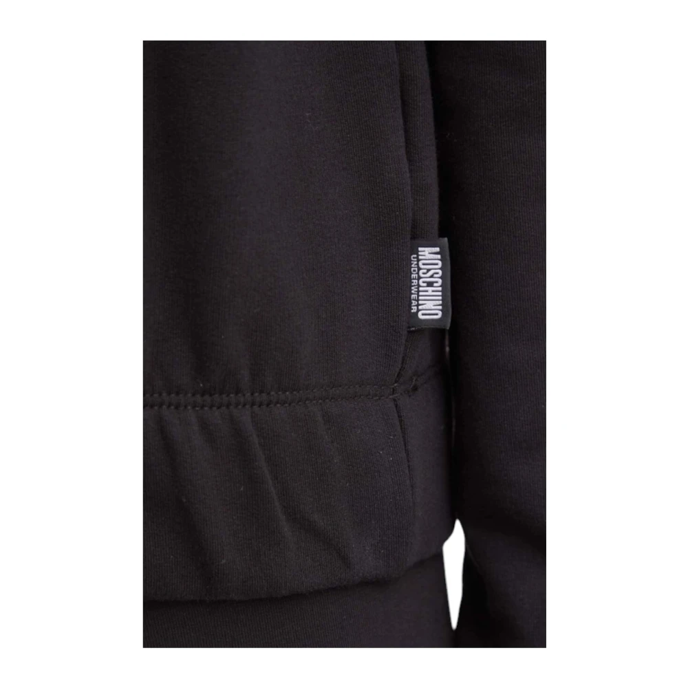 Moschino Hoodie met capuchon Black Dames