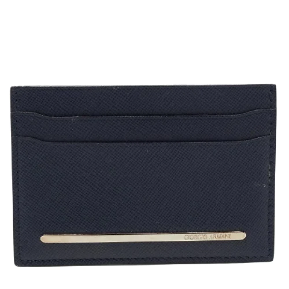 Pre-owned > Pre-owned Accessories > Pre-owned Wallets - - Armani Pre-owned - Modalova