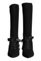 talons-aiguilles-noirs-mi-mollet-bottes