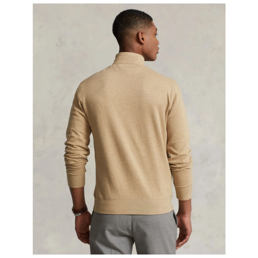 Polo Ralph Lauren Zachte half-zip trui Beige Heren
