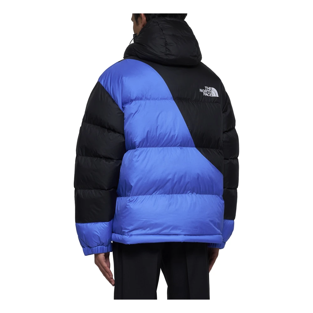 The North Face Gewatteerde Pufferjas met Capuchon Blue Heren