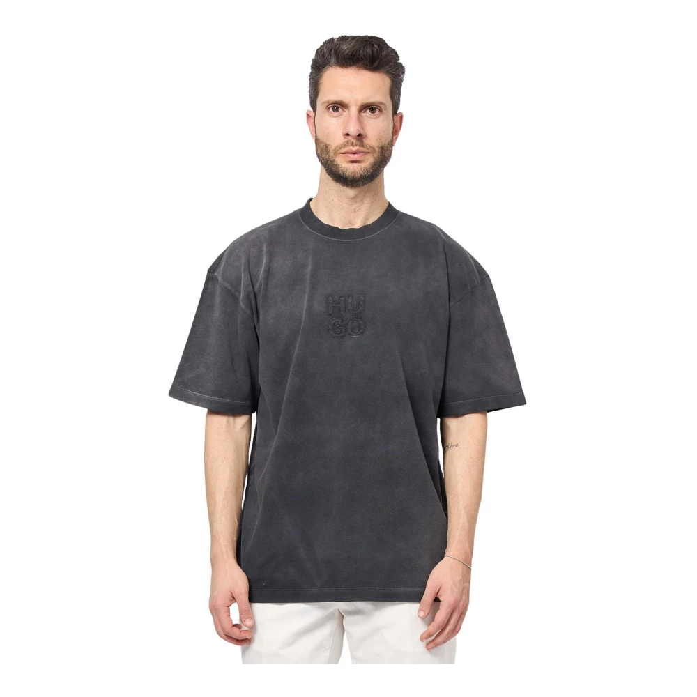 Hugo - Tops > T-Shirts - Black - Hugo - Modalova