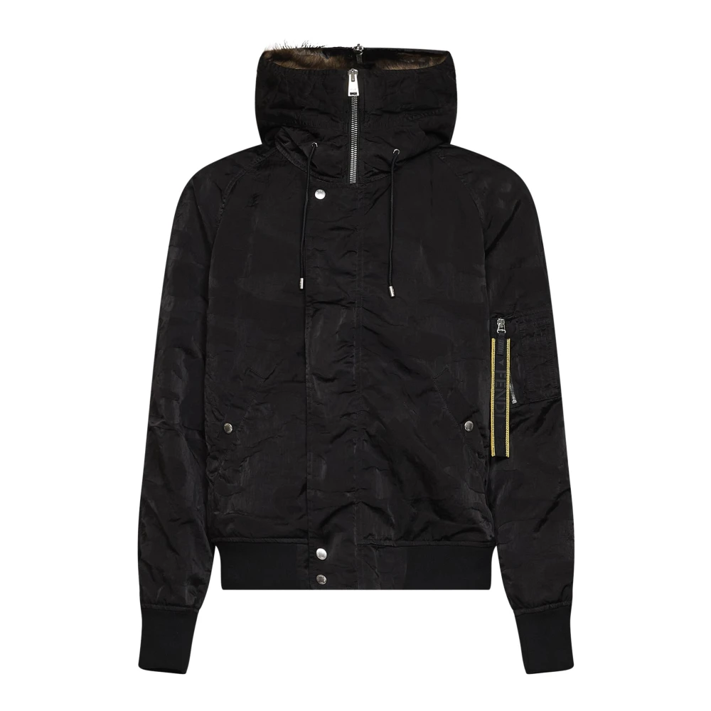 Fendi Blouson - Male - Bomber Jackets - Black - M - Jackets