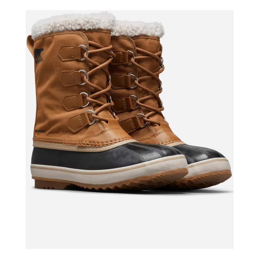 Sorel Kameelbruine Waterdichte Nylon Winterlaars