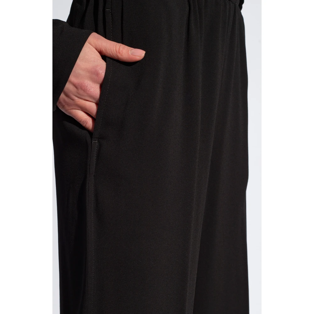 Fabiana Filippi Ruimvallende broek Black Dames