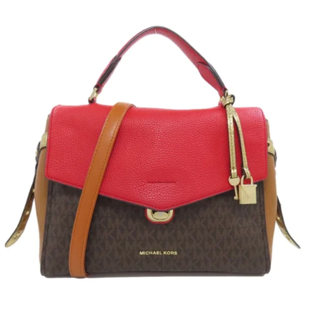 Michael Kors Pre-owned Fabric handbags Brown Dames