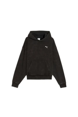 Boxy Washed Graphic Hoodie