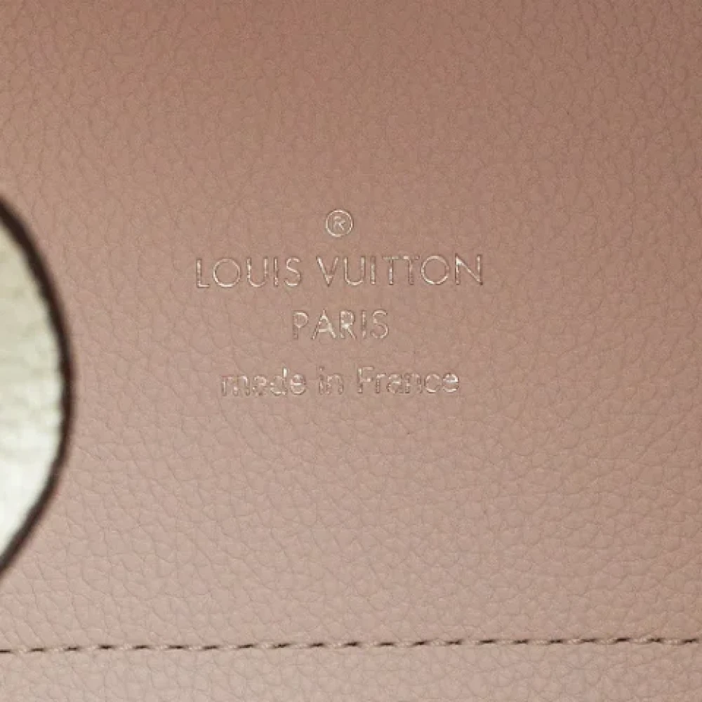Louis Vuitton Vintage Pre-owned Leather handbags Pink Dames