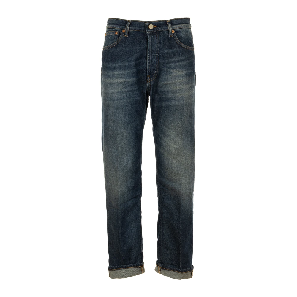Dondup Denim Broek Icon Pantalone Blue Dames