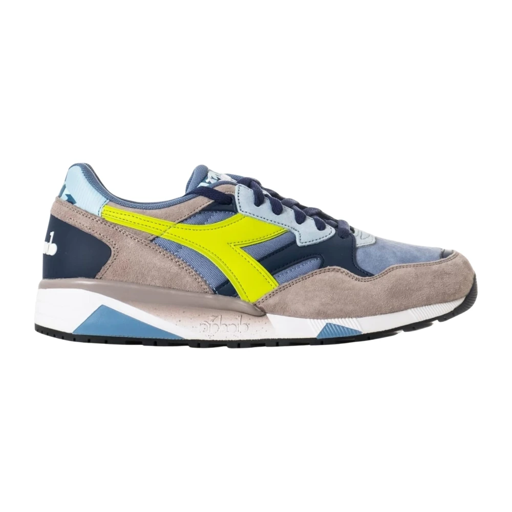 Diadora N9002 Leren Sneakers Heren Schoenen Veelkleurig Multicolor
