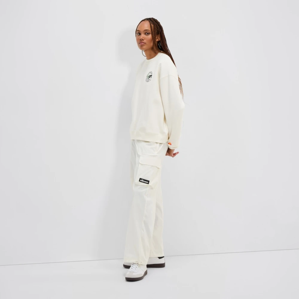 Ellesse Stijlvolle Sweatshirt voor Mannen White Dames