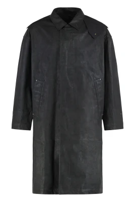 Onyx Hooded Raincoat
