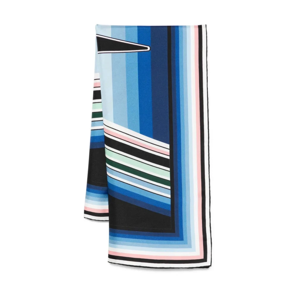 Casablanca Multicolor Silk Scarves, Female, One Size, Silk Scarf