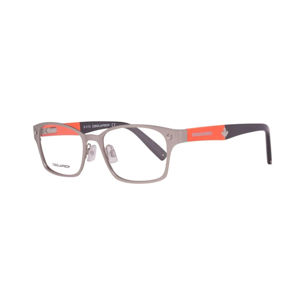 Dsquared2 Zilveren metalen frames met wijzerplaat Gray Dames