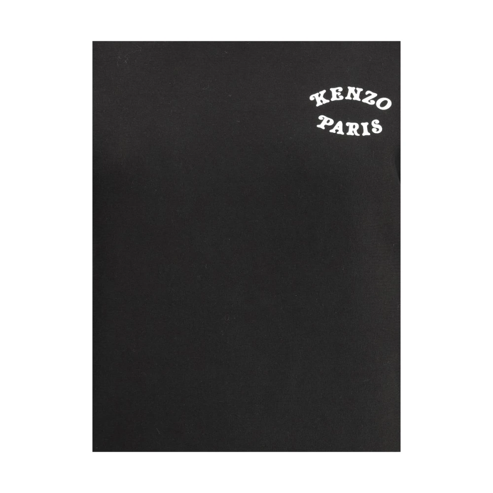 Kenzo Pluche Monogram Sweatshirt Black Dames