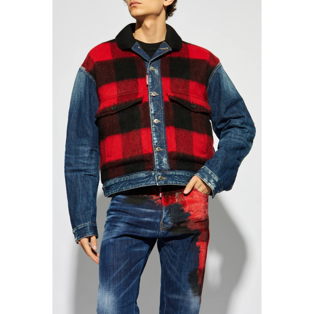 Dsquared2 Denim jas Multicolor Heren
