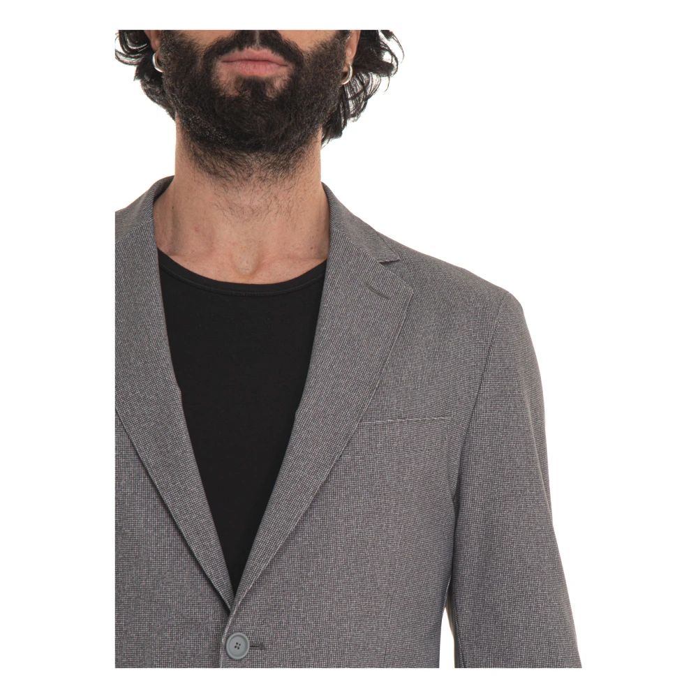 Boss P-Hanry-J-Fl-Wg Jacket with 2 buttons Gray Heren