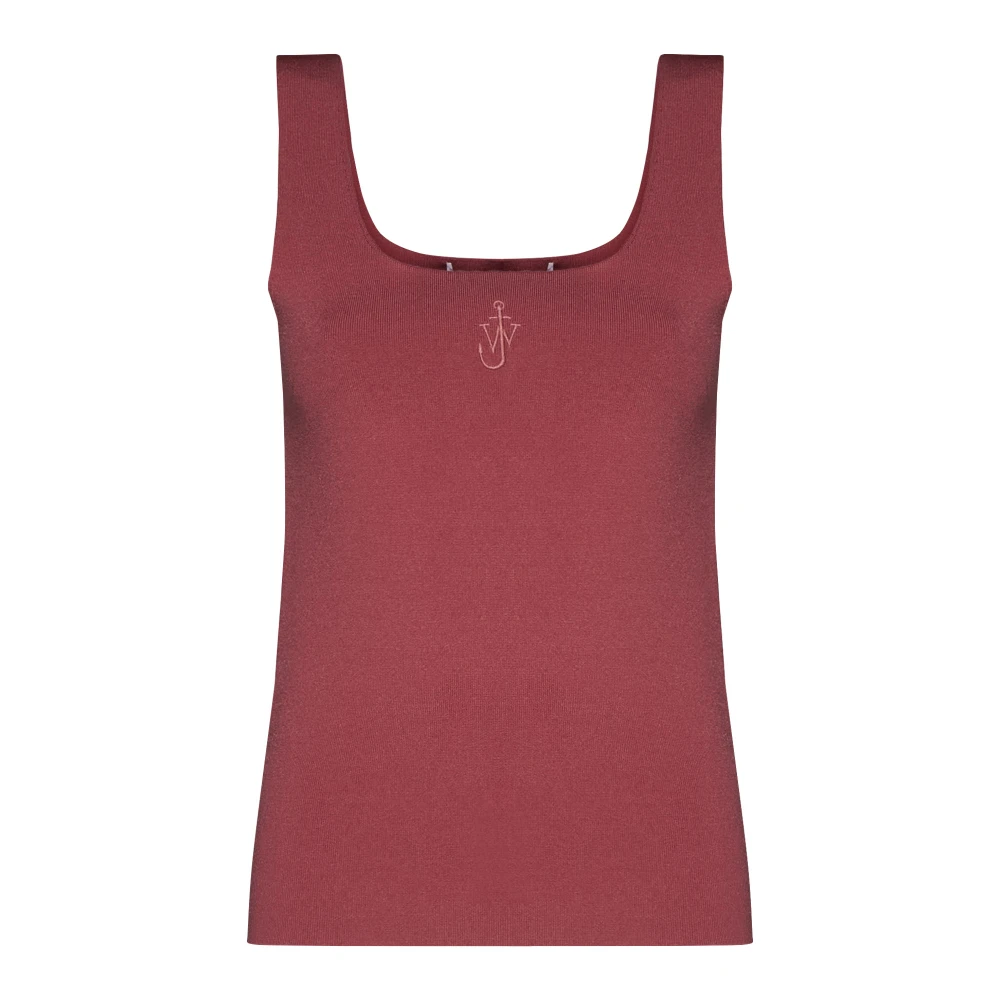 JW Anderson Roze Anchor Tank Top Pink Dames
