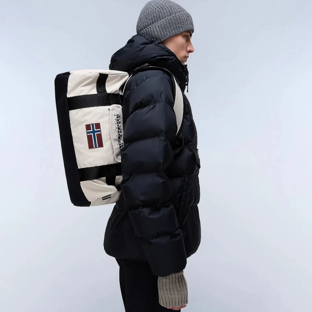 Napapijri Reis Weekendtassen Beige Heren