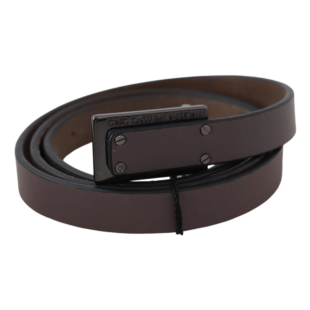 Costume National Women's Brown Adjustable Belt