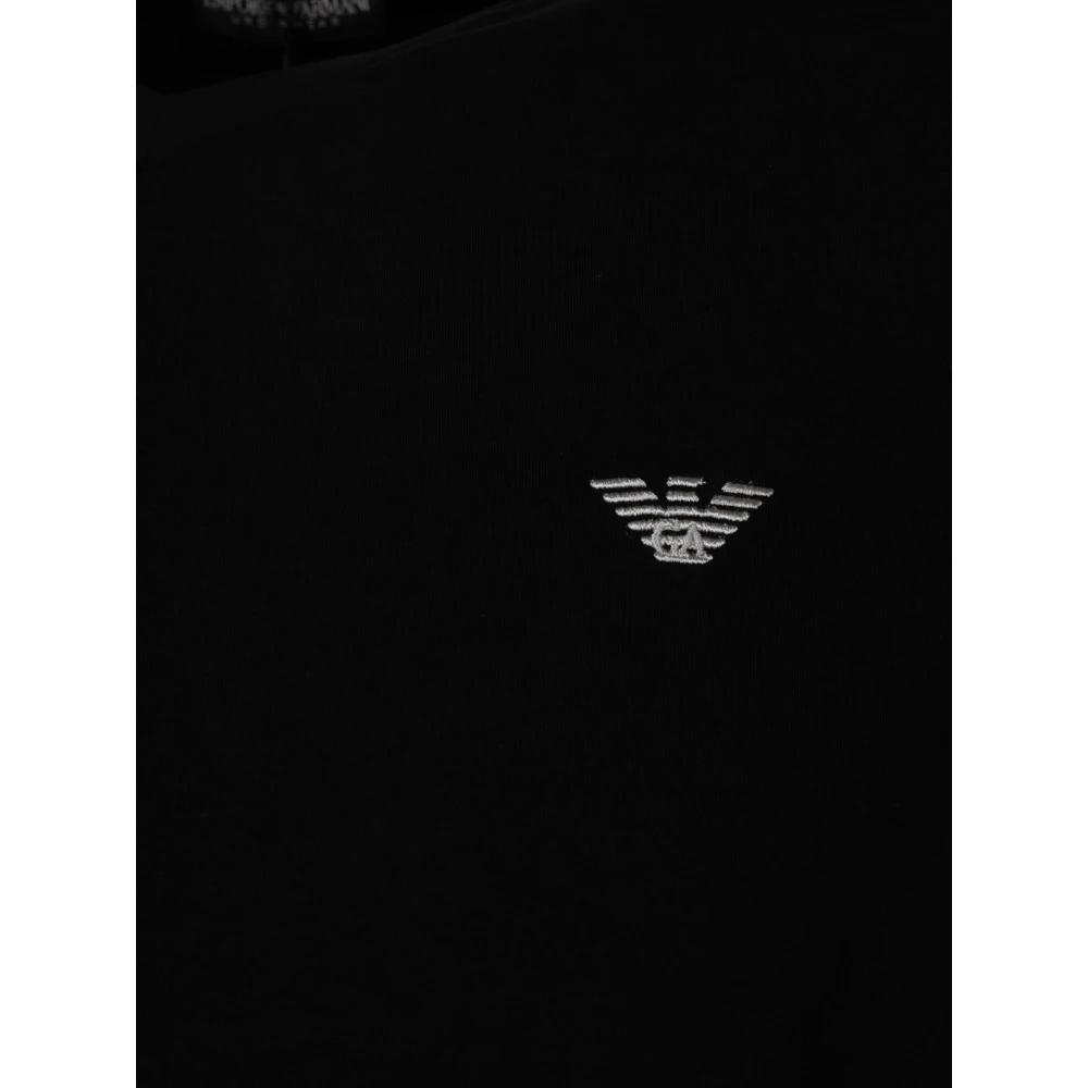 Emporio Armani T-Shirts Black Heren
