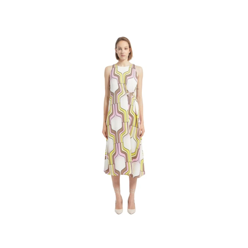 Marella Elegante Jurk Array Groot Multicolor Dames