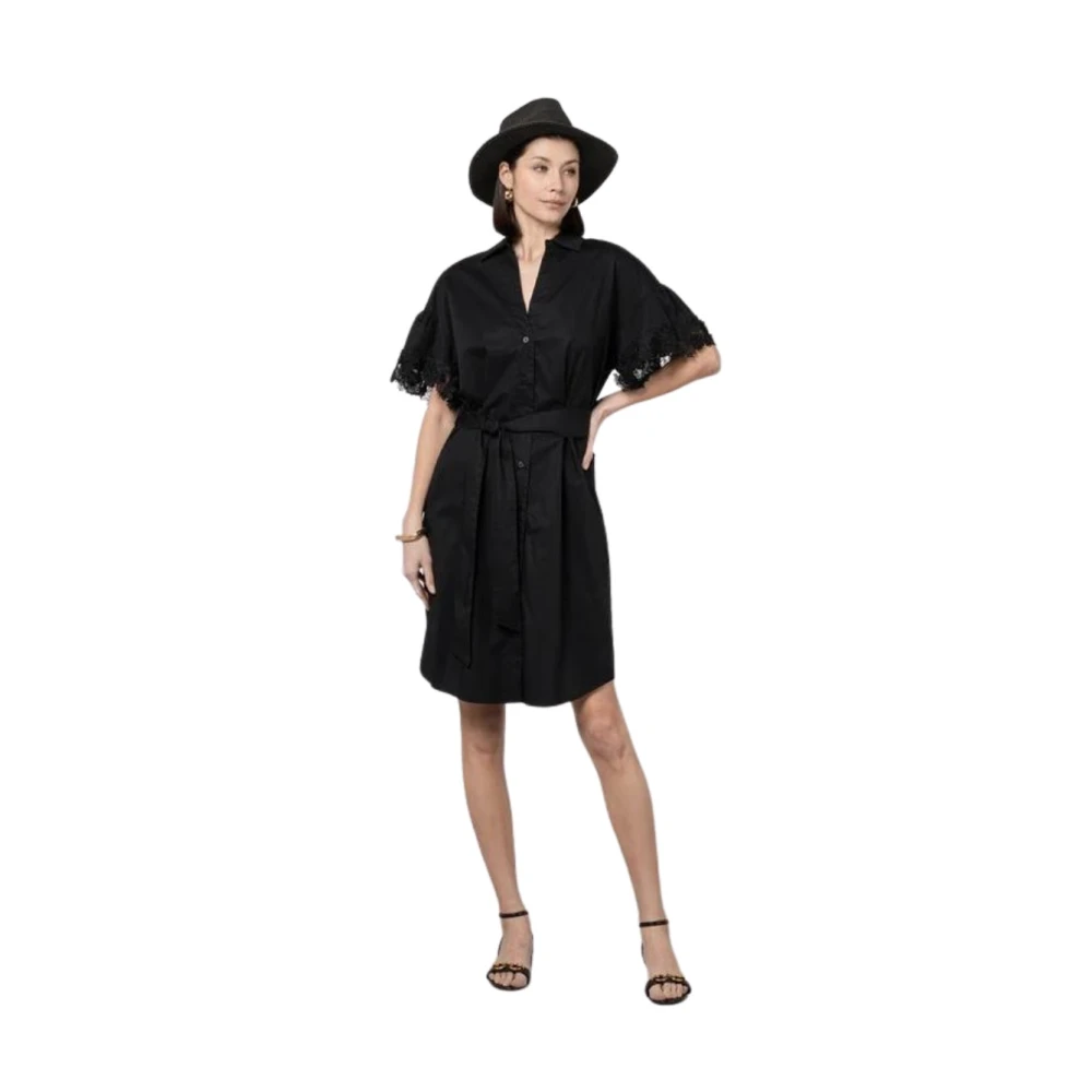 Twinset Klassieke Jurk Black Dames